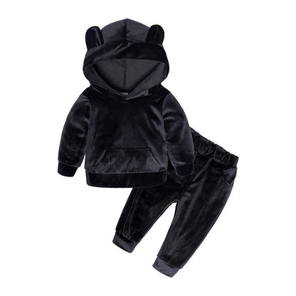 Baby Girl and boy Winter Hoodies set - 4 Style / 110cm