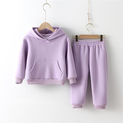Kids Hoodies Suit Warm Sweater Girl & boys - Kids hoodies4 / 100cm