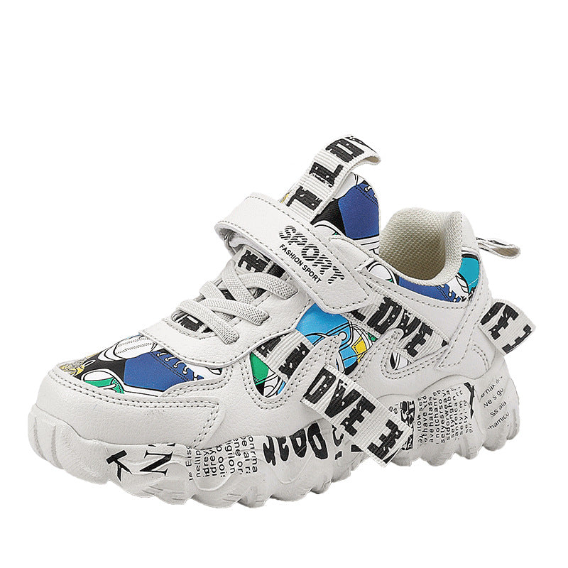 Sneakers Kids Sports Shoes For kids - Blue / 28