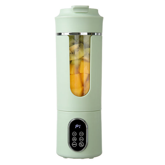 Portable Rechargeable Juice Blender - 50W 600mL Smoothie Maker - Light Green / 1pc