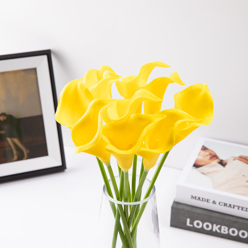 Fashion Wedding Quality Home Decor Flowers - Yellow / 10PCS