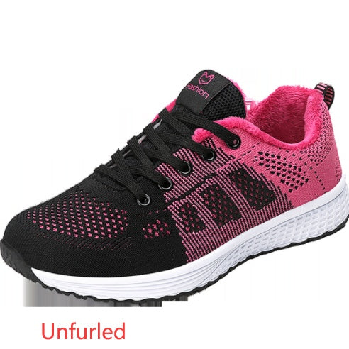 Women sports shoes - Black rose red Unfurled / 35