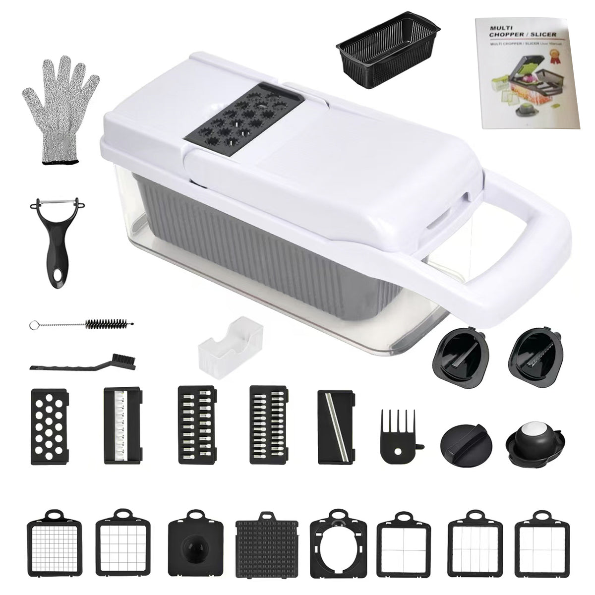 26 In 1 Vegetable Chopper |Hand Veggie Chopper |Kitchen Dicer Chopper - Default
