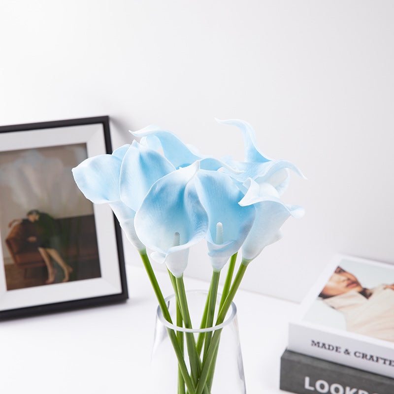 Fashion Wedding Quality Home Decor Flowers - Light blue / 10PCS
