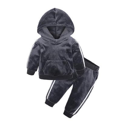 Baby Girl and boy Winter Hoodies set - 16 Style / 110cm