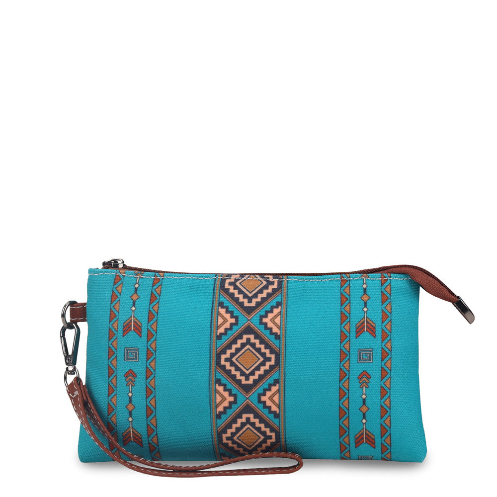 Women's Wallet, Stylish And Purse With Card Holder Wristlet - Green Arrow / 21.5x1x11.5cm