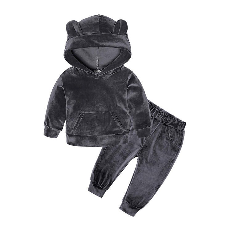 Baby Girl and boy Winter Hoodies set - 6 Style / 110cm