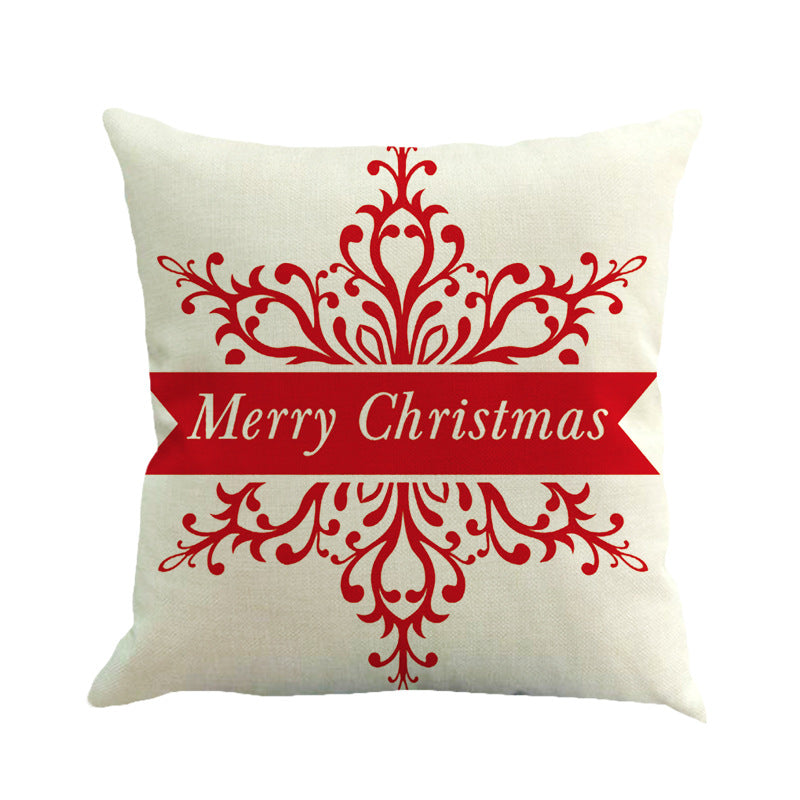Christmas linen pillowcase - 4style / 45x45cm