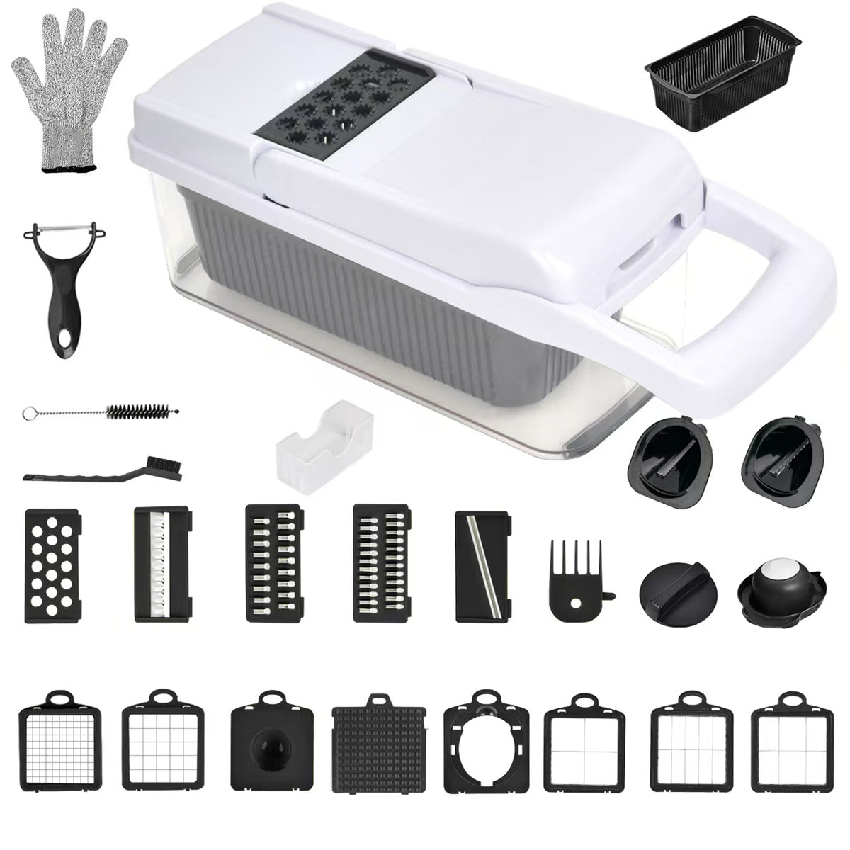 26 In 1 Vegetable Chopper |Hand Veggie Chopper |Kitchen Dicer Chopper - Default