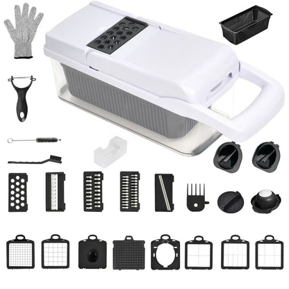 26 In 1 Vegetable Chopper |Hand Veggie Chopper |Kitchen Dicer Chopper - Default