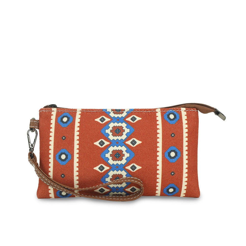 Women's Wallet, Stylish And Purse With Card Holder Wristlet - Red / 21.5x1x11.5cm