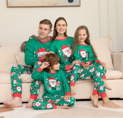 Christmas Pajamas Family Matching | Family Christmas PJs Sets - Green / Baby 12M