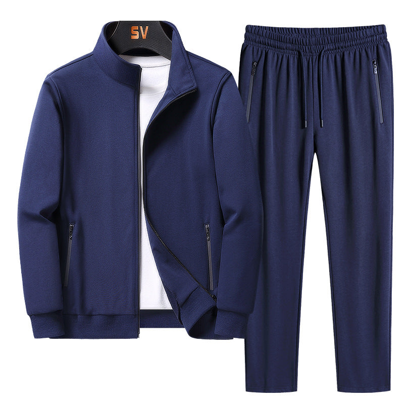 Loose Casual Sportswear Two-piece Set - 1 Blue / 2XL