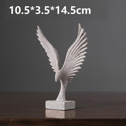 Cute Mini Dapeng Wings Resin Animal Decoration - Wing