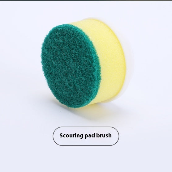Electric Cleaning Brush 4 In 1 Spinning Scrubber Handheld - Baijie cloth brush head