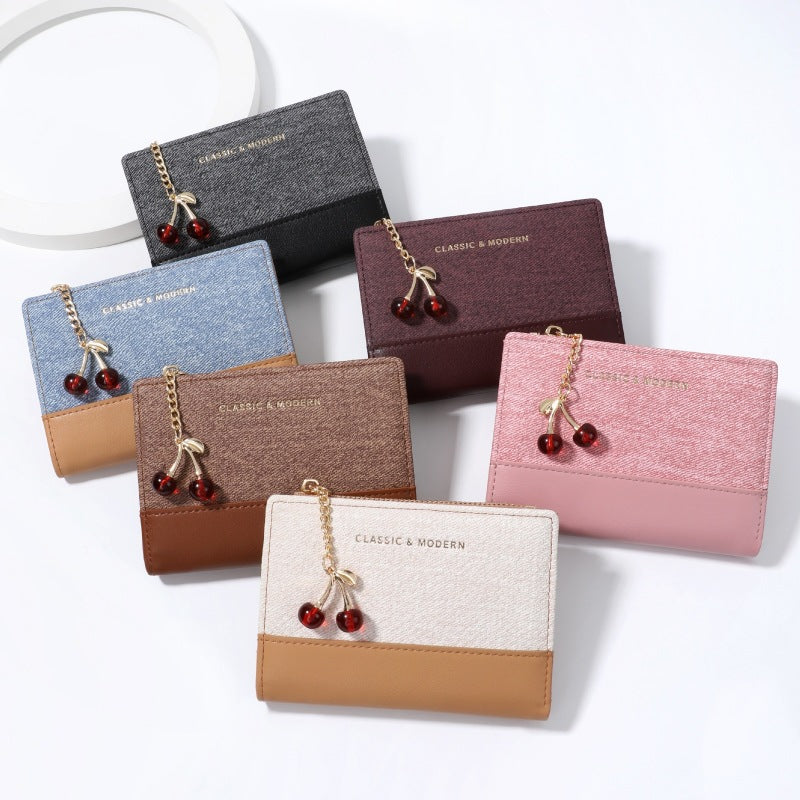 Fashionable Womens Multi-Function Wallet - Black