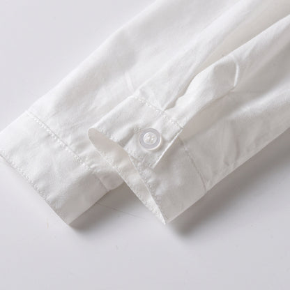 Boys' Plaid Suspender Pants Suit with Bow Tie - White / 100cm