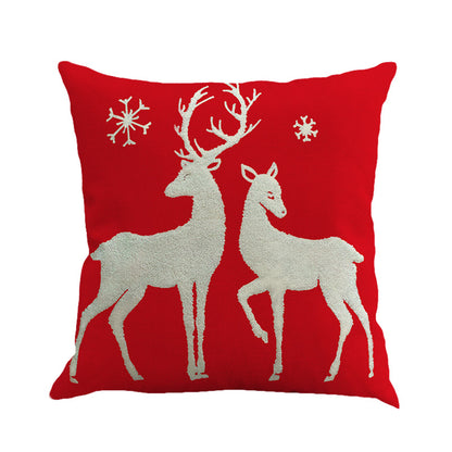 Christmas linen pillowcase - 8style / 45x45cm