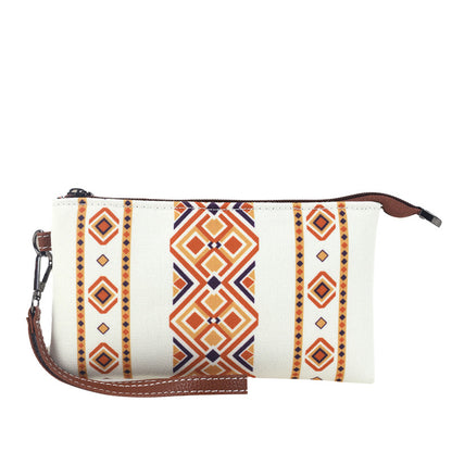 Women's Wallet, Stylish And Purse With Card Holder Wristlet - Warm Yellow / 21.5x1x11.5cm