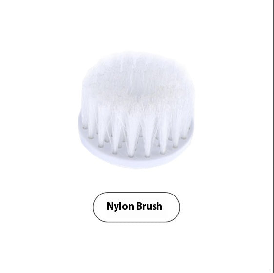 Electric Cleaning Brush 4 In 1 Spinning Scrubber Handheld - Nylon brush head