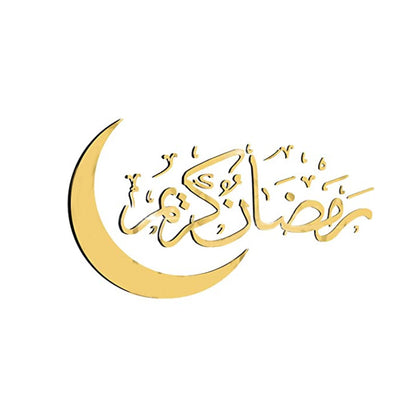 Vinyl Sign Wall Sticker House Decor - Gold