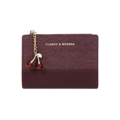Fashionable Womens Multi-Function Wallet - Black