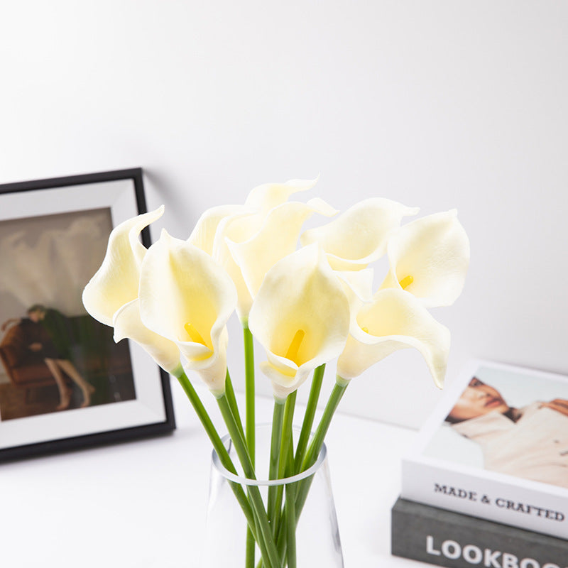 Fashion Wedding Quality Home Decor Flowers - Milk white / 10PCS