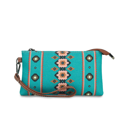 Women's Wallet, Stylish And Purse With Card Holder Wristlet - Spearmint / 21.5x1x11.5cm