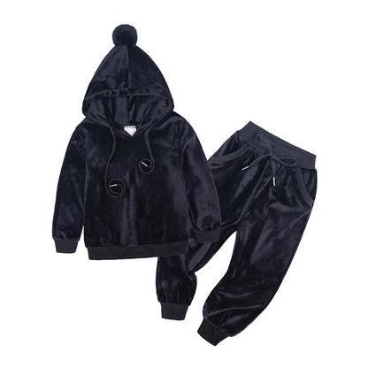 Baby Girl and boy Winter Hoodies set - 11 Style / 110cm