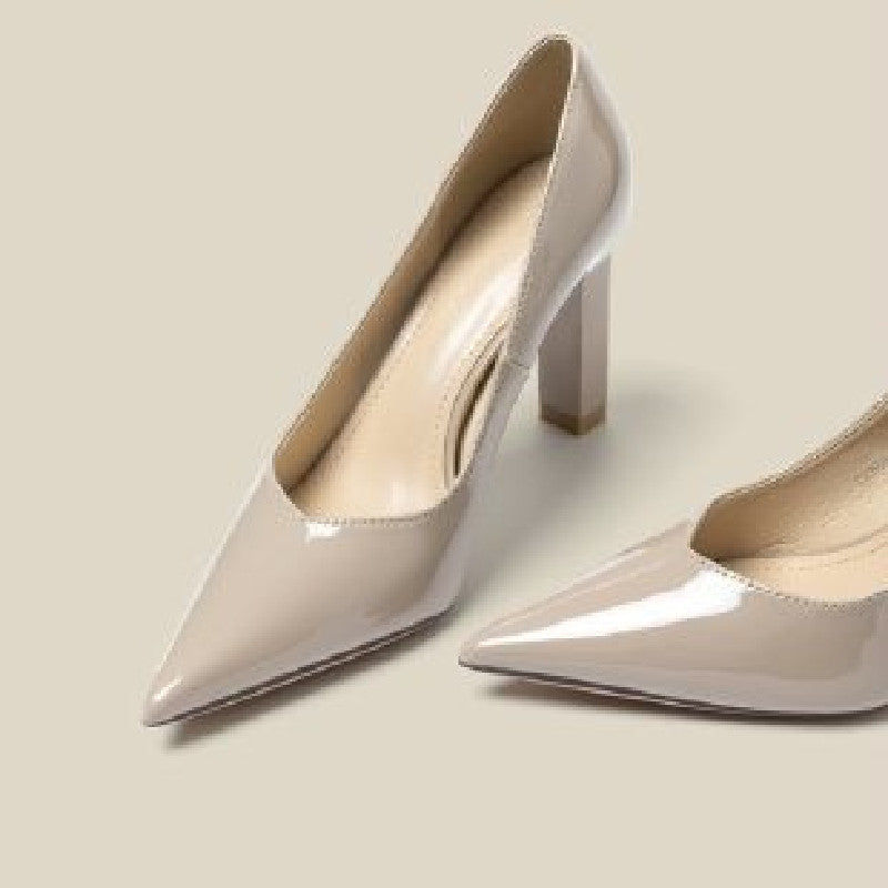 Pointed Toe Super High Heels Women - Black / 34