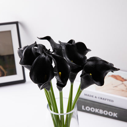 Fashion Wedding Quality Home Decor Flowers - Black / 10PCS