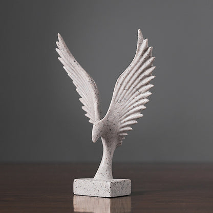 Cute Mini Dapeng Wings Resin Animal Decoration - Double wings