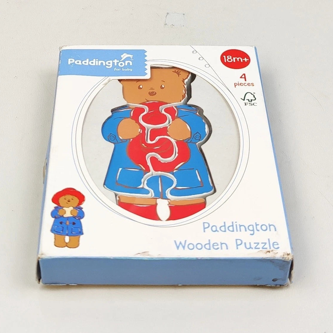 Paddington Bear 4-Piece Wooden Toddler Puzzle - Default Title
