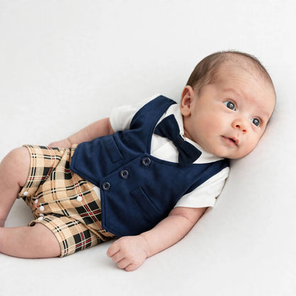 New born baby boy Suit - Crawl / 59cm